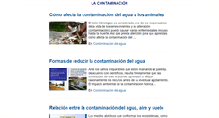 Desktop Screenshot of lacontaminacion.net